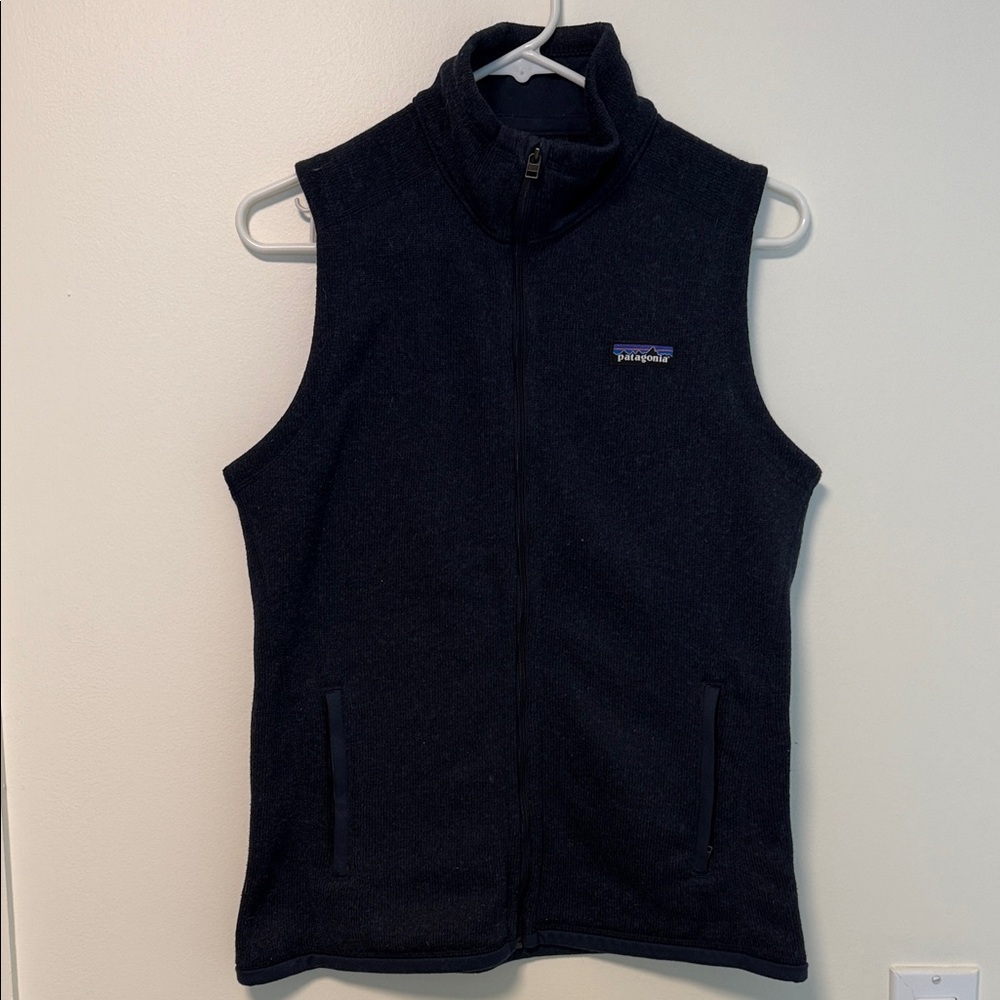 Patagonia Better Sweater Dark Blue Sleeveless Fleece Vest